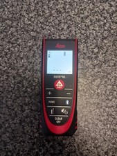 Leica Disto D2 Bluetooth Laser Distance Measurer with Light-Up Display