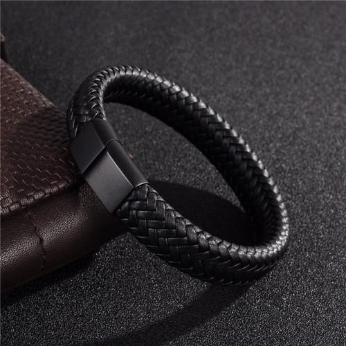 Mens braided surfer wristband - mens,