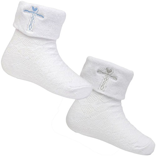 Baby christening cotton - baby, socks