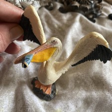 Schleich Pelican With Fish And