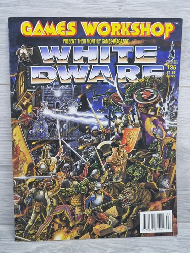 White dwarf magazine issue 135 - dwarf,