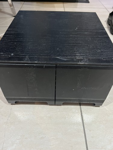 Storage drawers black - cd,