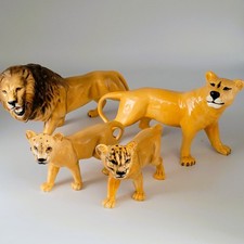 Vintage Beswick Lion Family