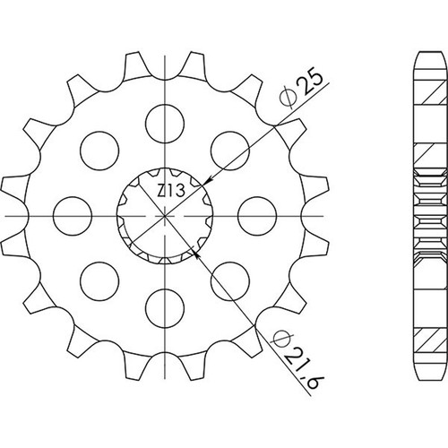 Steel pignone p525 - pignone, d15