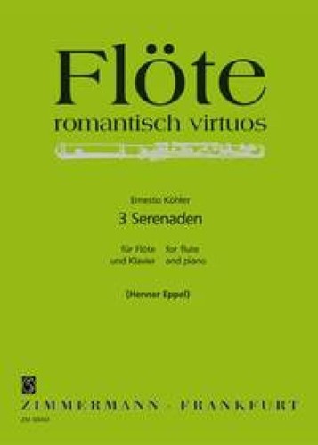 Serenades flute and - 3, piano