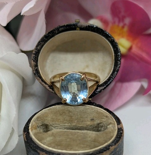 18ct topaz cocktail ring - 18ct,