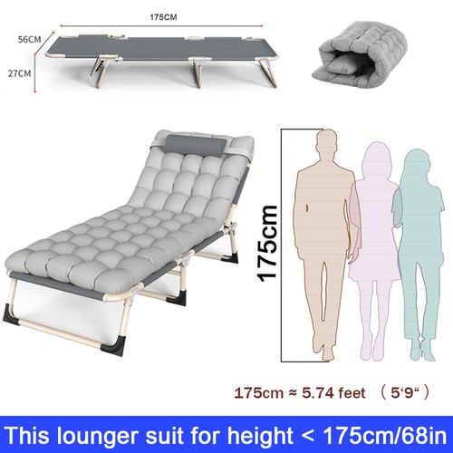 Single folding bed - sun, lounger