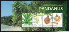 AUSTRALIA COCOS KEELING ISLANDS 2022 PANDANUS TREE PANDAN PLANT SOUVENIR SHEET