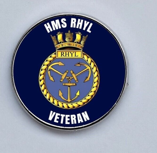 Hms rhyl veteran royal navy - rhyl,