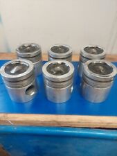 Set of 6 pistons Cummins 14L engine NT855 