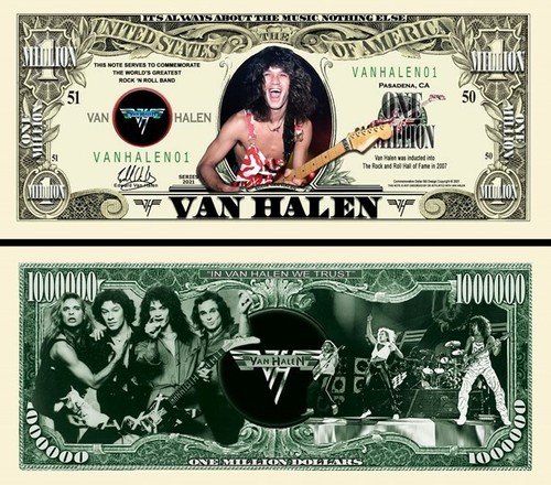 Van halen band - million, dollar