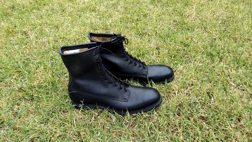 Vintage combat boots black - combat,