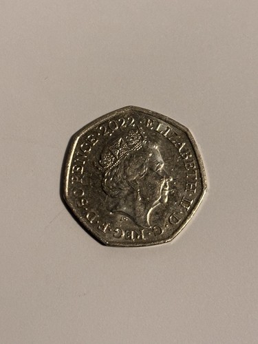 Rare 2022 50p queen - 2022, uk