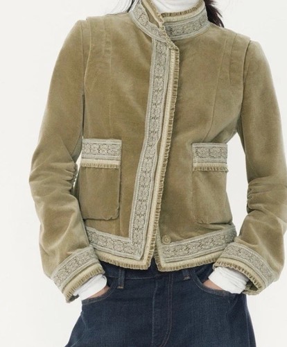 Zara woman velvet jacket the - woman,