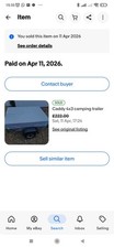 Caddy 4x3 Trailer Immaculate