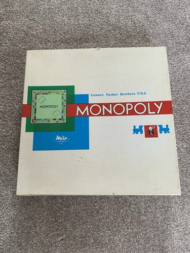 Vintage french monopoly - french, miro