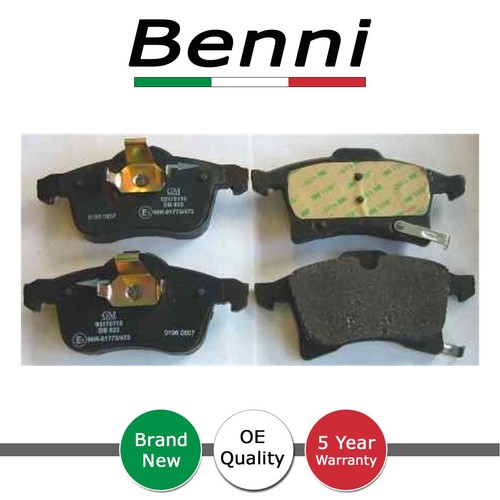 Brake pads set front benni - pads,