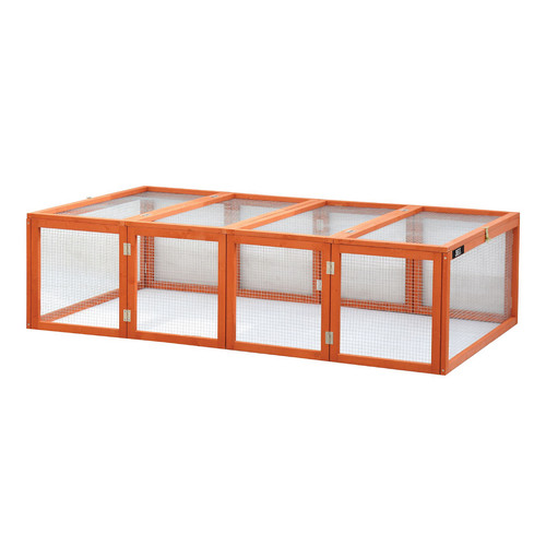 6ft foldable pet run - pet, large