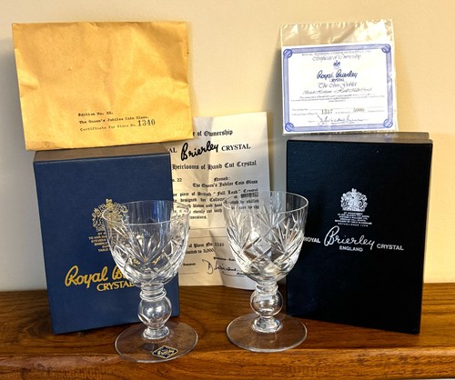 Royal brierley crystal - royal, coin