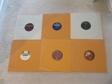 6 x SCOTTISH 78 RPMS ROBERT