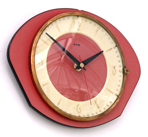 Vintage 25cm french wall - french, clock