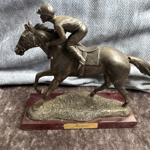 Horse racing jockey shergar - horse,