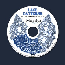 Lace Patterns,Bobbin Lace,Pillow Lace – Vintage e-books 6 Volumes PDF on 1 DVD