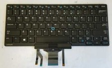 Genuine Dell Latitude 5480 5490 7480 7490 US English QWERTY Keyboard with Shroud