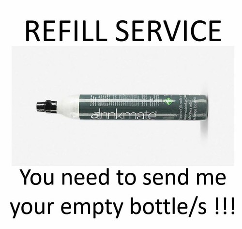 Drinkmate co2 refill service - co2,