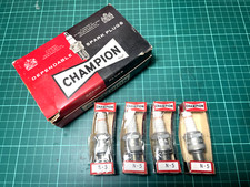 NOS Champion N-5 spark plugs x 4 Austin Healey 2.4 litre,  Metropolitan 1960-63