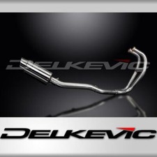 KAWASAKI GPZ500S  FULL 2-1 EXHAUST SYSTEM 200mm STAINLESS ROUND SILENCER
