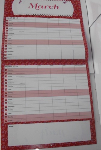 2019 family home organiser - family,