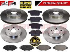 FOR JAGUAR X TYPE PREMIUM FRONT REAR BRAKE DISCS PADS PAD SET 2004-2009