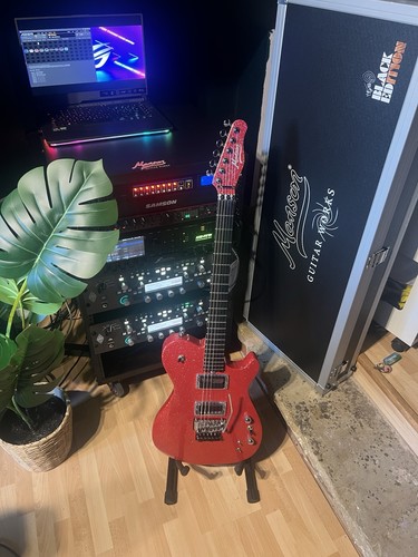 Manson guitar works evo red - works, ma