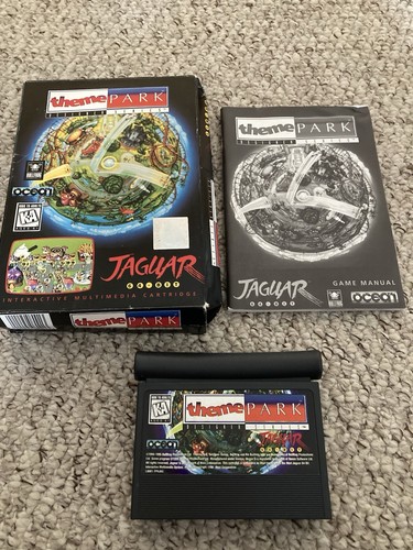 Theme park game atari jaguar - theme,