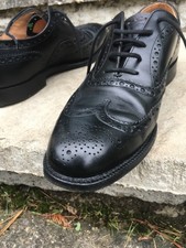 church shoes 8g black brogues