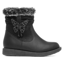Walkright Girls Boots Black