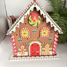 Reusable Gingerbread Cookie House Wooden Advent Calendar Christmas Countdown