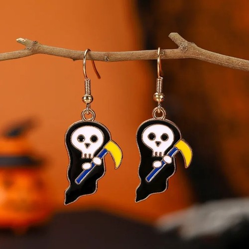Halloween earrings dangling - earrings,