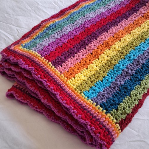 Handmade crochet stripe - crochet,