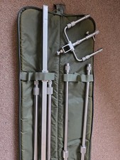 Solar Tackle Globetrotter Pod GT Rod Pod  with long legs and short legs. 