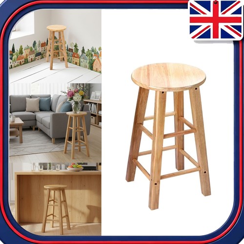 Rustic wooden stool - stool, farmhouse