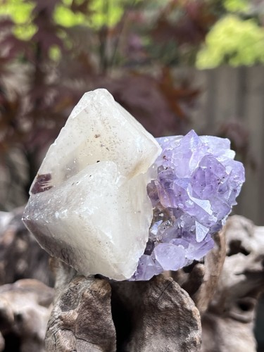 Amethyst geode cluster calcite - geode,