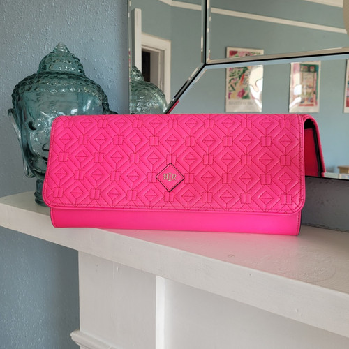 Gorgeous hot pink quilted - hot,