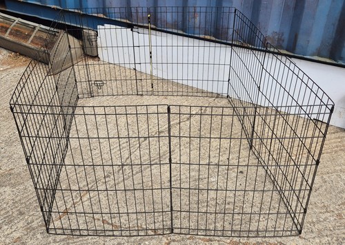 Panel metal dog pen - panel, foldable