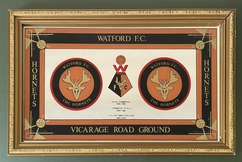 Vintage retro 1970s watford - retro,