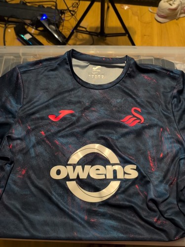 Swansea city pre match shirt - match,