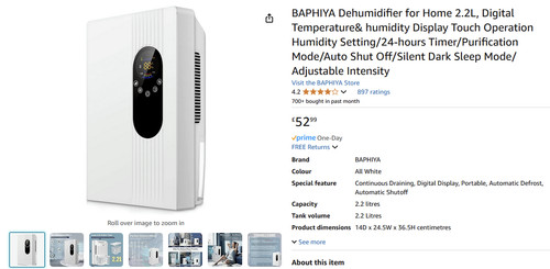 Slightly used dehumidifier for - used_dehumidifier,