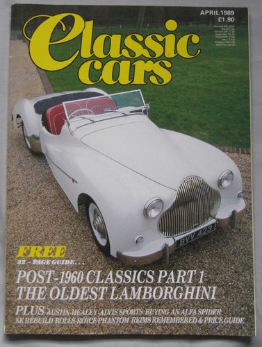 Classic cars april 1989 - classic,
