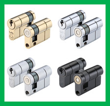 Euro 5 Pin Door Cylinder Lock Security Single Half Barrel uPVC Anti Pick & Drill